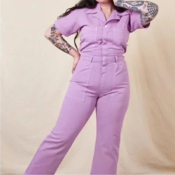 Big Bud Press Lilac Jumpsuit 2XL - Picture 7 of 10